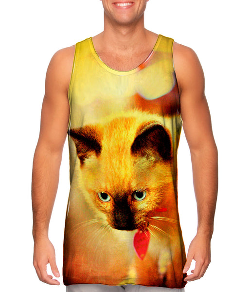 Red Bow Kitten&nbsp;Mens Tank Top