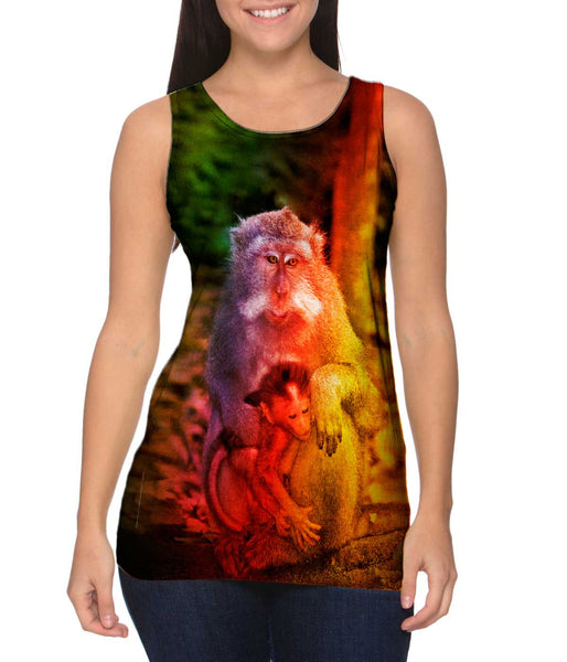 Mom Baby Monkey&nbsp;Womens Tank Top