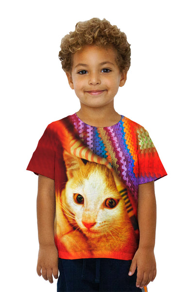 Kids Mom Pillow Kitten&nbsp;Kids T-Shirt