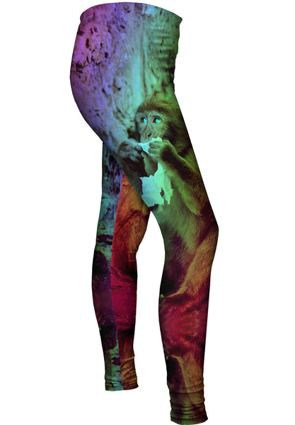 Rainbow Baby Monkey&nbsp;Womens Leggings