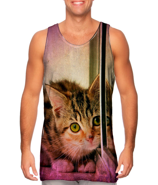Reflect Kitten&nbsp;Mens Tank Top