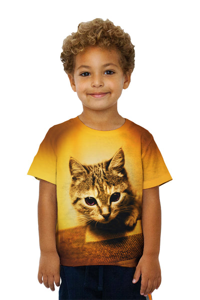Kids Racer Kitten&nbsp;Kids T-Shirt