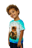 Kids Blues Bed Kitten