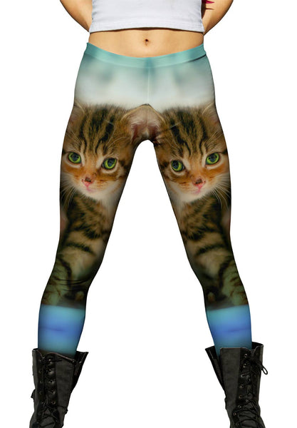 Blues Bed Kitten&nbsp;Womens Leggings