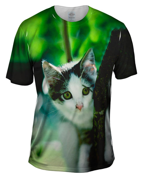 Globe Trek Kitten Mens T-Shirt