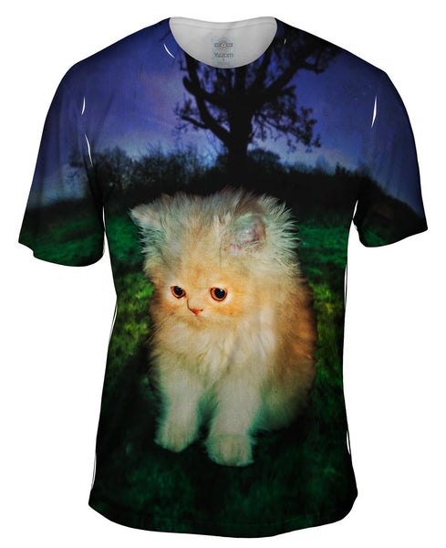 Oak Tree Kitten Mens T-Shirt