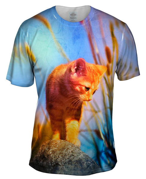 Bold Kitten Mens T-Shirt