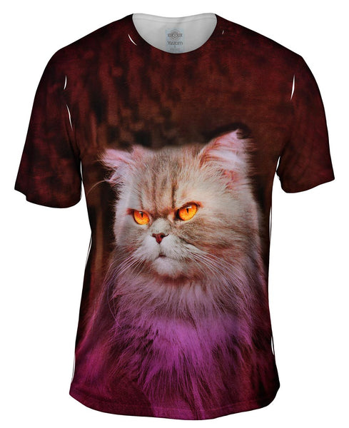 Creepy Kitten Mens T-Shirt