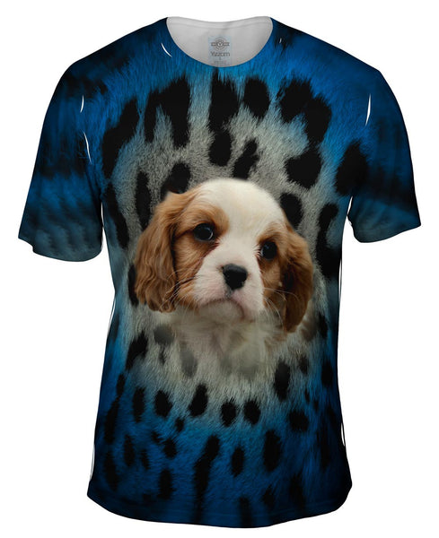 Leo Puppy Mens T-Shirt