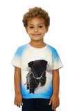 Kids Black Wolf Puppy