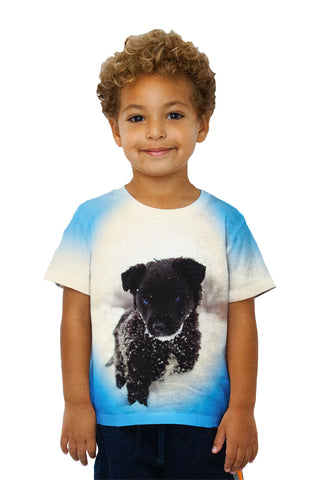 Kids Black Wolf Puppy