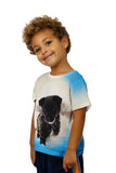 Kids Black Wolf Puppy