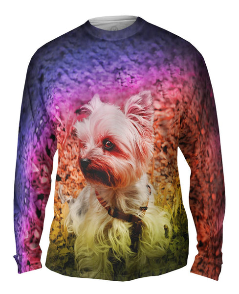 Yorkshire Terrier Puppy Mens Long Sleeve