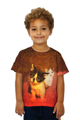 Kids Curious Kitten