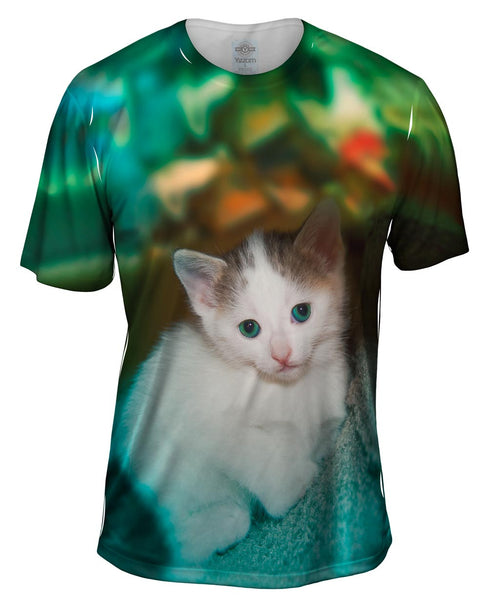 Relaxing Kitten Mens T-Shirt