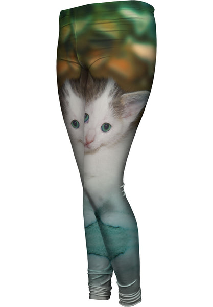 Relaxing Kitten&nbsp;Womens Leggings