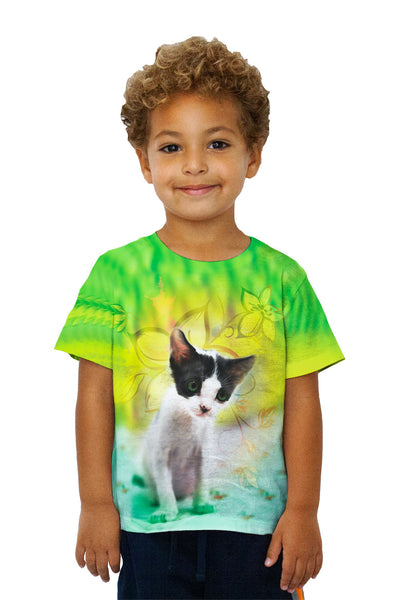 Kids Tired Kitten&nbsp;Kids T-Shirt