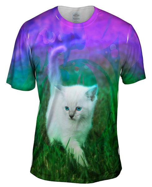 Walking Kitten Mens T-Shirt
