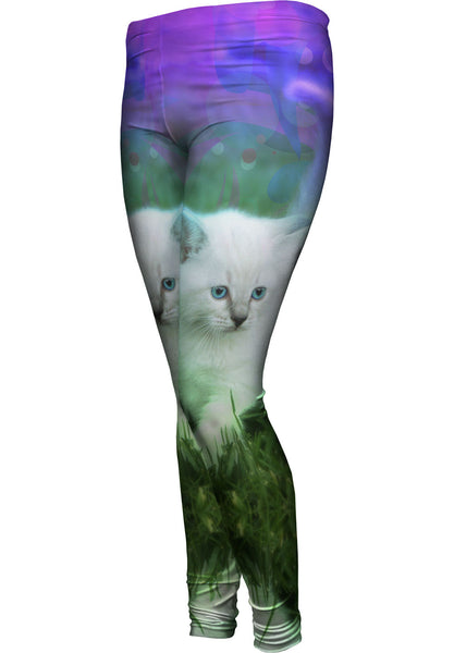 Walking Kitten&nbsp;Womens Leggings