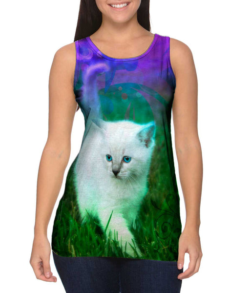 Walking Kitten&nbsp;Womens Tank Top