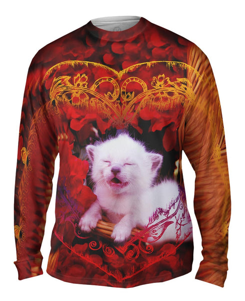Laughing Kitten&nbsp;Mens Long Sleeve