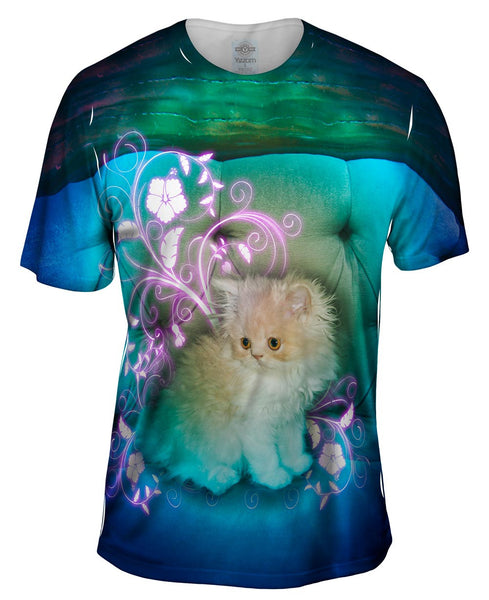 Couch Kitten Mens T-Shirt