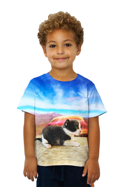 Kids Desert Kitten&nbsp;Kids T-Shirt