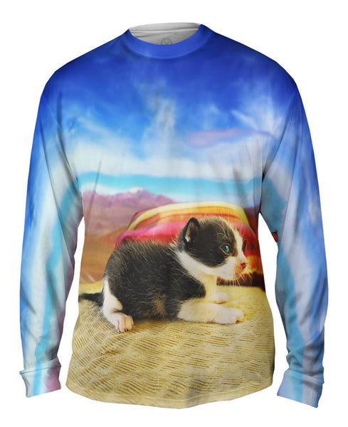Desert Kitten&nbsp;Mens Long Sleeve