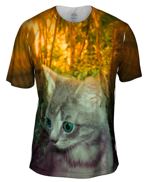 Jungle Kitten Mens T-Shirt