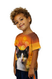 Kids Floral Kitten