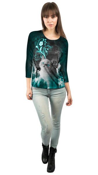Subway Exotic Kitten&nbsp;Womens 3/4 Sleeve