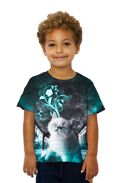 Kids Subway Exotic Kitten&nbsp;Kids T-Shirt