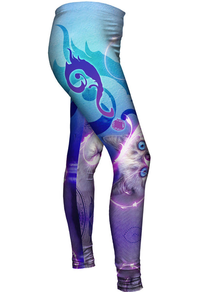 Confused Exotic Kitten&nbsp;Womens Leggings