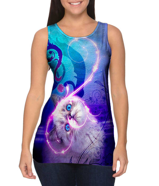 Confused Exotic Kitten&nbsp;Womens Tank Top