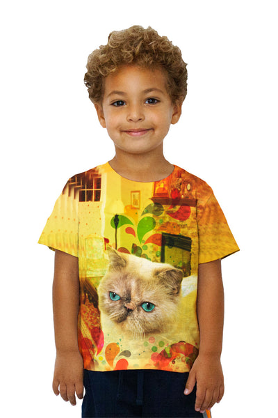 Kids Wise Exotic Cat&nbsp;Kids T-Shirt
