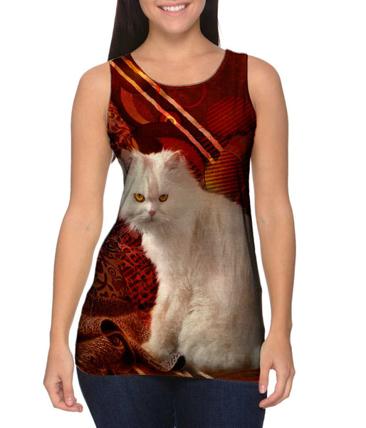 Vintage Persian Cat&nbsp;Womens Tank Top