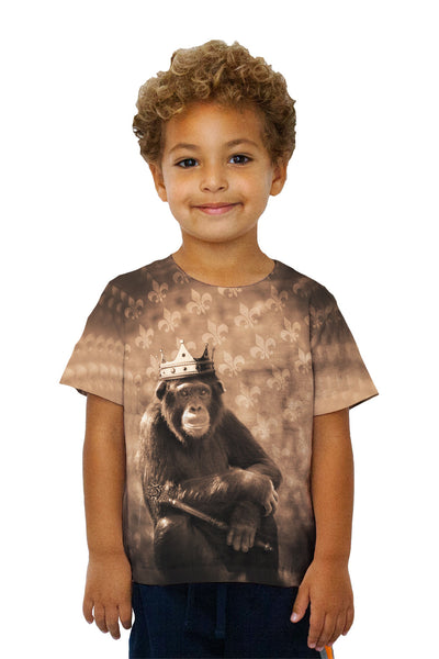 Kids Jungle King Monkey&nbsp;Kids T-Shirt