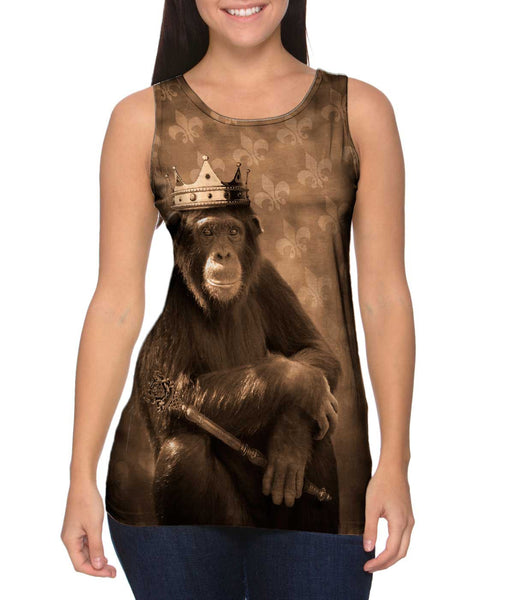 Jungle King Monkey&nbsp;Womens Tank Top