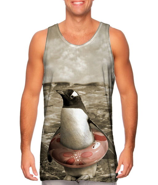 Safe Penguin Mens Tank Top