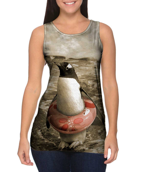 Safe Penguin Womens Tank Top