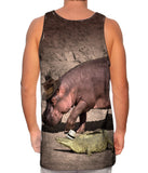 Hippo And Crocodile Walk