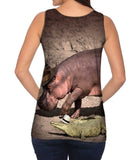Hippo And Crocodile Walk