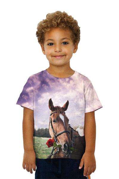 Kids Rose Horse&nbsp;Kids T-Shirt