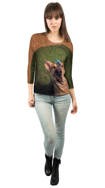 Blue Bird Dog&nbsp;Womens 3/4 Sleeve