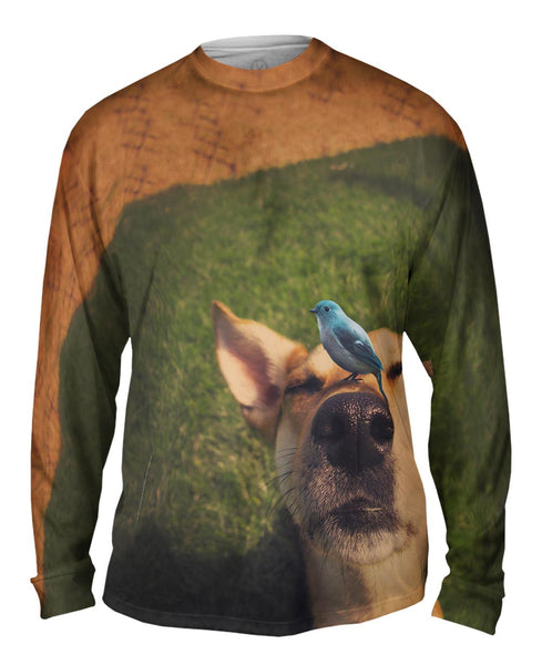 Blue Bird Dog&nbsp;Mens Long Sleeve