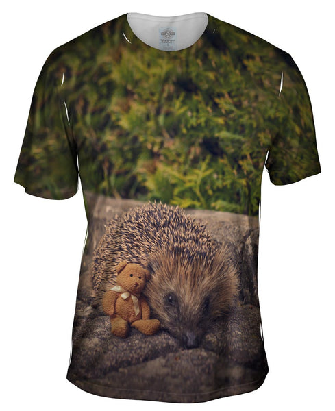 Sleepy Porcupine Mens T-Shirt