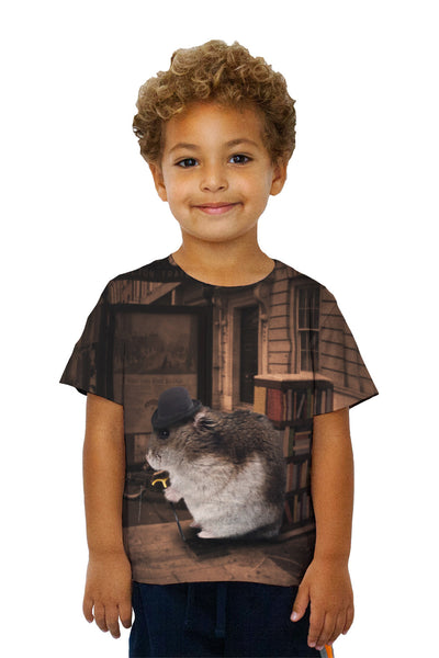 Kids Bowler Hat Hamster&nbsp;Kids T-Shirt