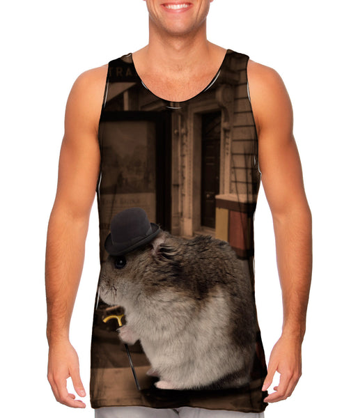 Bowler Hat Hamster&nbsp;Mens Tank Top
