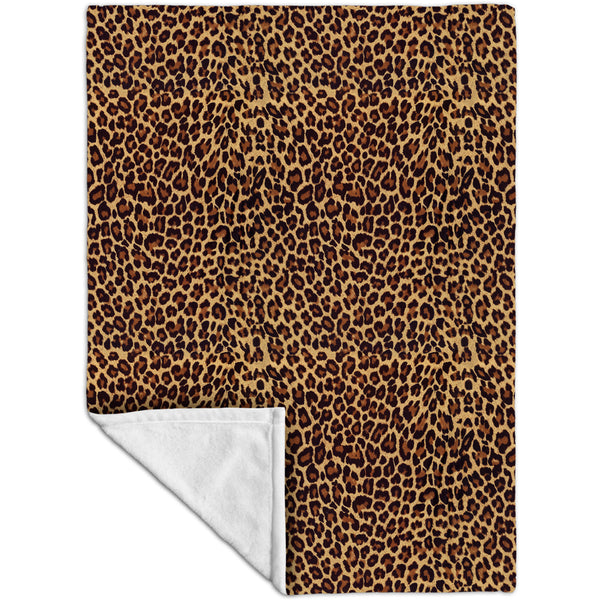Cheetah Skin Fleece Blanket