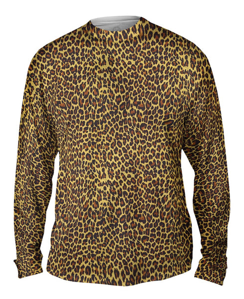 Cheetah Skin Mens Long Sleeve